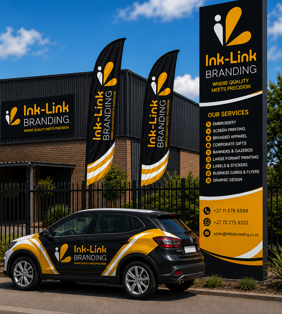 Ink-Link Branding team at work